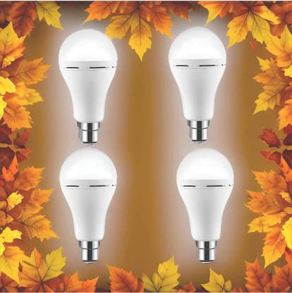 GUGGU Ujala (Emergency Bulb) 12W Rechargeable LED (Emergency Light)(Pack of 4)QP209 4 hrs Bulb Emergency Light