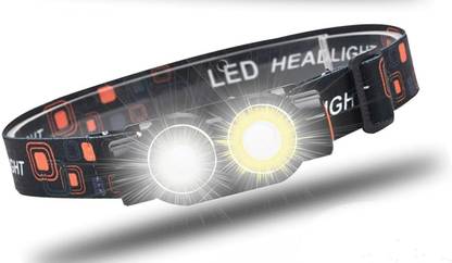 ECOSKY LED Headlamp USB Rechargeable miner's Lamp Outdoor Night 4 hrs Torch Emergency Light