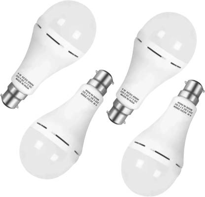 ONIEXO 12 Watt B22 LED White Rechargeable Emergency light Inverter Bulb New 4 hrs Bulb Emergency Light