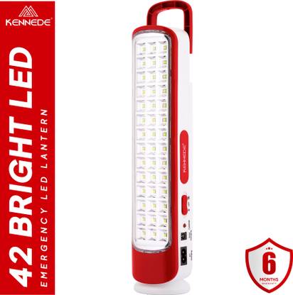 KENNEDE Large Powerful 42 SMD Bright wall Rechargeable Emergency Lantern Light KG-6615 8 hrs Lantern Emergency Light