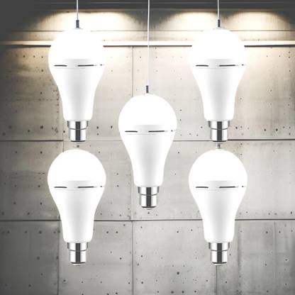 FRONY Surya (Emergency Bulb) 12W Rechargeable LED (Emergency Light) (Pack of 5) YM82 4 hrs Bulb Emergency Light
