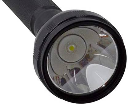 ShopGlobal RM919 (ZOOMABLE LED METAL TORCH) SOS Function, 25W Laser COB, 500mAh Battery 3 hrs Torch Emergency Light
