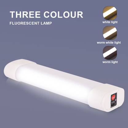 Care 4 USB Rechargeable Fluorescent lamp Light For Home 4 hrs Torch Emergency Light