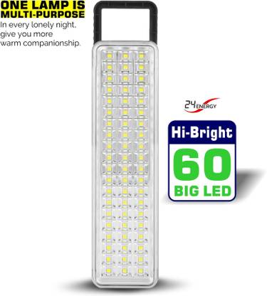 24 ENERGY 60 Hi-Bright SMD Light With Electric Charging Rechargeable इमरजेंसी लाइट