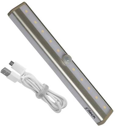 IFITech Rechargeable Motion Sensor 10 LED Night Lamp- (Warm White) Motion Sensor Light