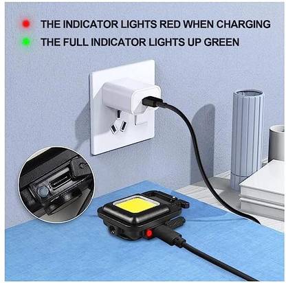 zenec Keychain LED Light Magnetic COB Light_for Fishing_Walking, Outdoors & Camping 5 hrs Bulb Emergency Light