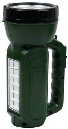 Zimork Long Range Search Light 40w Range 1 Km. with Multi-Functional and Blinker Rechargeable Lithium Battery Handheld Kisan & Home Use Torch 8 hrs Torch Emergency Light