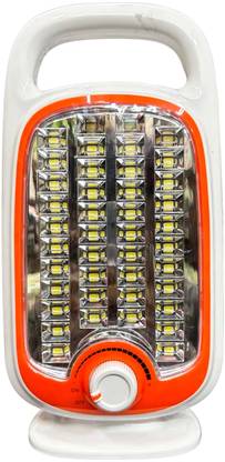Smuf DP High Bright Heavy Rotating Switch Long Battery Backup 4 hrs Lantern Emergency Light