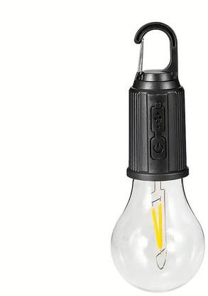MZ T01 (CAMPING LED LAMP) 3 Light Modes, Retro Design with Type C USB Charging 5 hrs Bulb Emergency Light