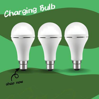 FRONY Rechargeable Emergency Bulb 12W Inverter Rechargebale Emergency Bulb_Pack_3 T286 3 hrs Bulb Emergency Light