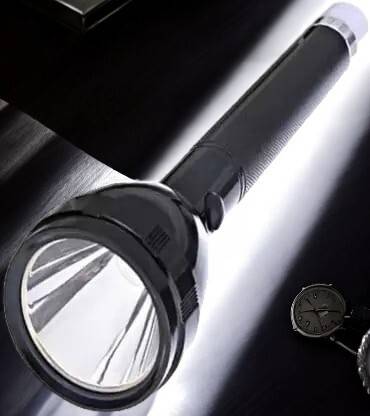 Zeno volt 1000meter emergency torch light Rechargeable-324 6 hrs Torch Emergency Light