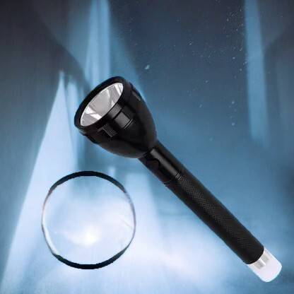Zeno volt 1000meter emergency torch light Rechargeable-357 6 hrs Torch Emergency Light