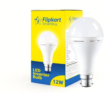 Flipkart SmartBuy 12W Rechargeable Inverter LED Bulb with backup of upto 3 hrs Bulb Emergency Light