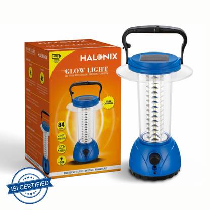 HALONIX GLOW LIGHT 84 LED RECHARGEABLE EMERGENCY LIGHT 4 hrs Lantern Emergency Light