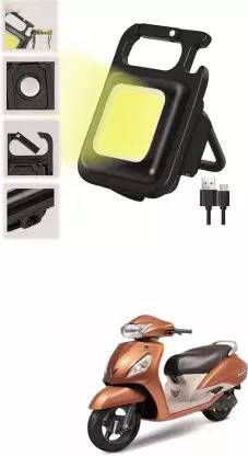NKL Portable LED Keychain Flashlight Rechargeable 4 Modes With Bottle Opener 504 6 hrs Torch Emergency Light