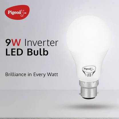 Pigeon 9 Watt Inverter 3 hrs Bulb Emergency Light