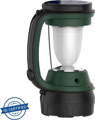 HAVELLS 2 in 1 LED Torch with Solar Panel Rechargeable Feature Emergency Light 1 hrs Lantern Emergency Light