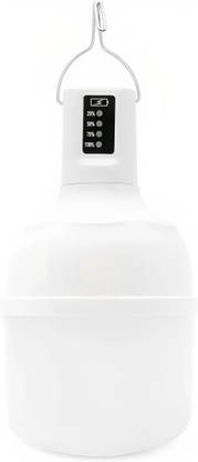 awza Rechargeable , Touch Table Lamp for study room with USB Charging 6 hrs Bulb Emergency Light