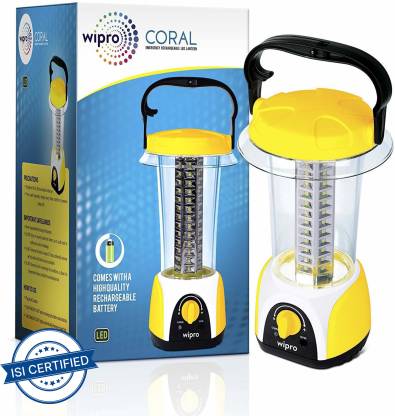 Wipro E10004 1.5 H Lantern Emergency Light