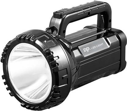 DP Gold Rechargeable Hanlde Search Light With HIgh Brightnes 7 hrs Torch Emergency Light
