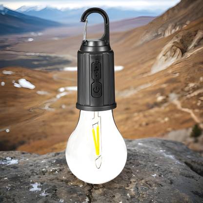 GUGGU LED (emergency light) with 5-hour battery backup for camping and travelingHA225 5 hrs Bulb Emergency Light