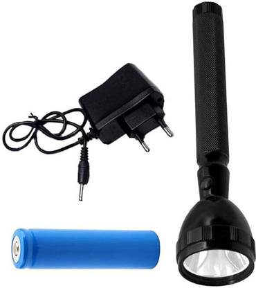 ShopGlobal -8990 LONG RANGE JMALL FLASHLIGHT HIGH POWER NP-02 5 hrs Torch Emergency Light