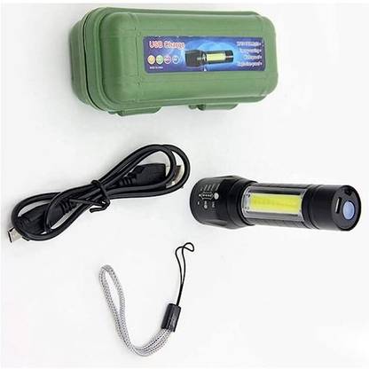 NKL High quality Metal LED COB light ,Super Bright ,Waterproof 3 Light Modes 689 Torch
