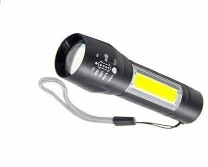 NKL Metal High quality LED Flashlight ,Super Bright ,Waterproof 3 Light Modes 218 6 hrs Torch Emergency Light