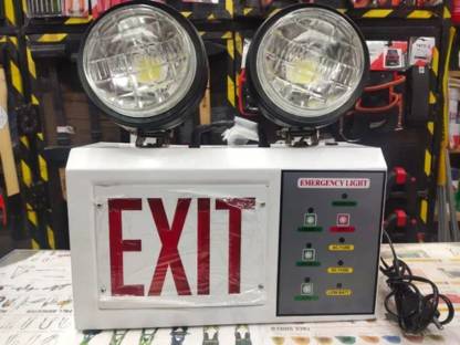 Signved Emergency Exit Light, Exit Sign, 32 * 32 * 8 CM, Red and Green Color Emergency Sign