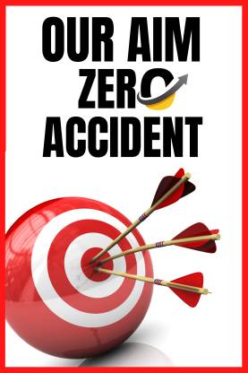 Ira Sign ZERO ACCIDENT Emergency Sign Price in India - Buy Ira Sign ...