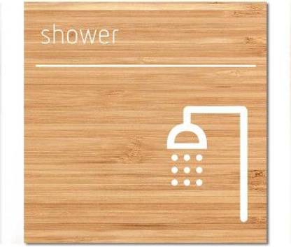 STONE X SHOWER Emergency Sign