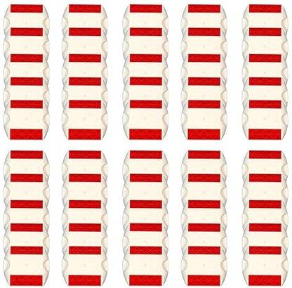 Kunplast Road Reflectors White Body Street Pavement & Asphalt, White Pack of 50 Emergency Sign