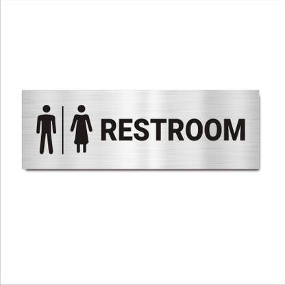 Mindcraftz Rest Room Acrylic Signboard Emergency Sign