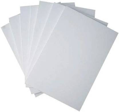 Mojopix 5 MM White Sunboard PVC Foam– 9x12 Inch for DIY & Crafts Pack of 4 Sheet Emergency Sign