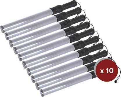 Robustt Baton Light Non Rechargeable - Traffic Control Wand Baton 21 INCH (Pack of 10) | Emergency Sign