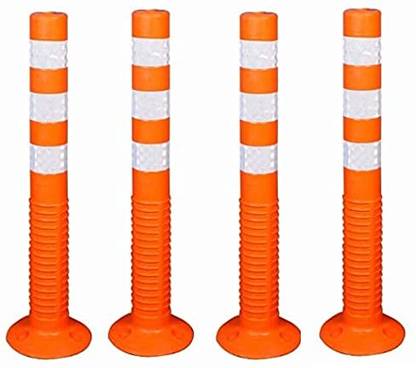 Themujtaba Flexible Spring Parking Post Barrier Emergency Sign