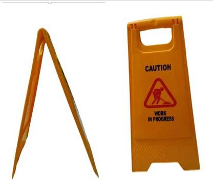 Hygieacare CAUTION BOARD WORK IN PROGRESS Emergency Sign