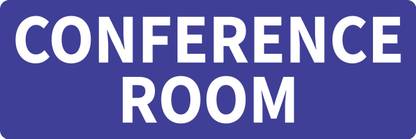 WallDesign Conference Room Sign Board 14 in x 5 in For Office MNCs Gov Offices 5mm Thick Emergency Sign
