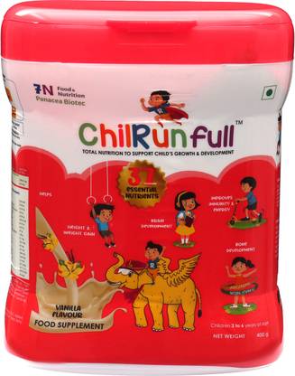 Chilrun Full Powder 2+, Total Nutrition Jar Energy Drink