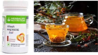 Herbalife Nutrition AFRESH ENERGY DRINKS CINNAMON FLAVOR 50-GRAM Energy Drink