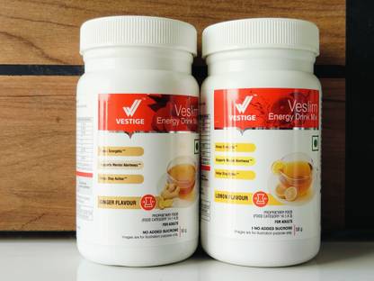 Vestige WEIGHT LOSS AFRESH GINGER & LEMON ENERGY DRINK MIX Energy Drink