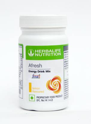 HERBALIFE Afresh Energy Drink Mix - Lemon Flavor Energy Drink