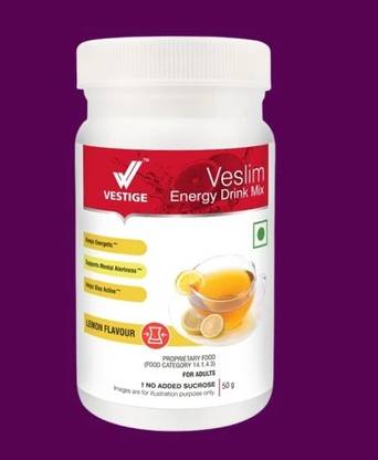 Vestige Shake-ENERGY DRINK LEMON FLAVOUR 50GM Energy Drink