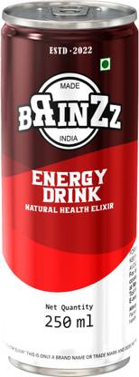BRINZZ Energy Drink Natural Health Elixir Energy Drink