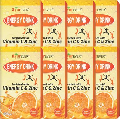 AyurEver Instant Energy Drinks enriched with Vitamin C and Zinc Energy Drink