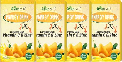AyurEver Instant Energy Drinks enriched with Vitamin C and Zinc Energy Drink