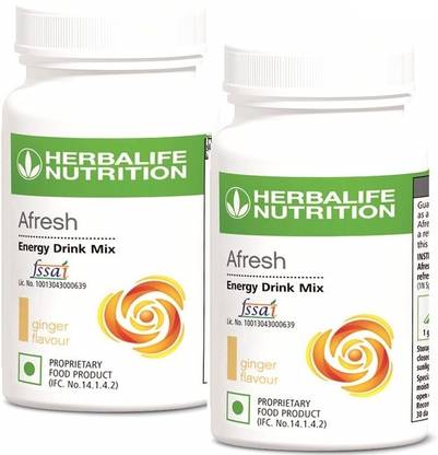 HERBALIFE Afresh Energy Drink Mix Combo set of 2 for weight management Energy Drink