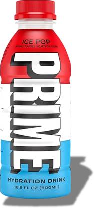 Prime Ice Pop Sports Zero Added Sugar Hydration Drink