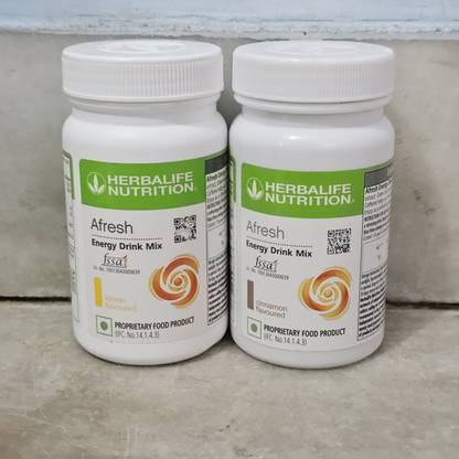 Herbalife Nutrition ENERGY DRINK LEMON &CINNAMON 100GM AFRESH Nutrition Drink