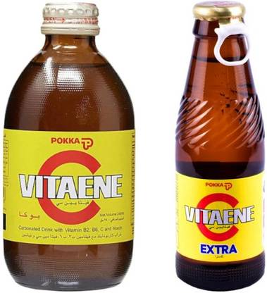 Pokka Universal Vitaene C & Vitaene C Extra Combo 240ml, 120ml Sports Drink
